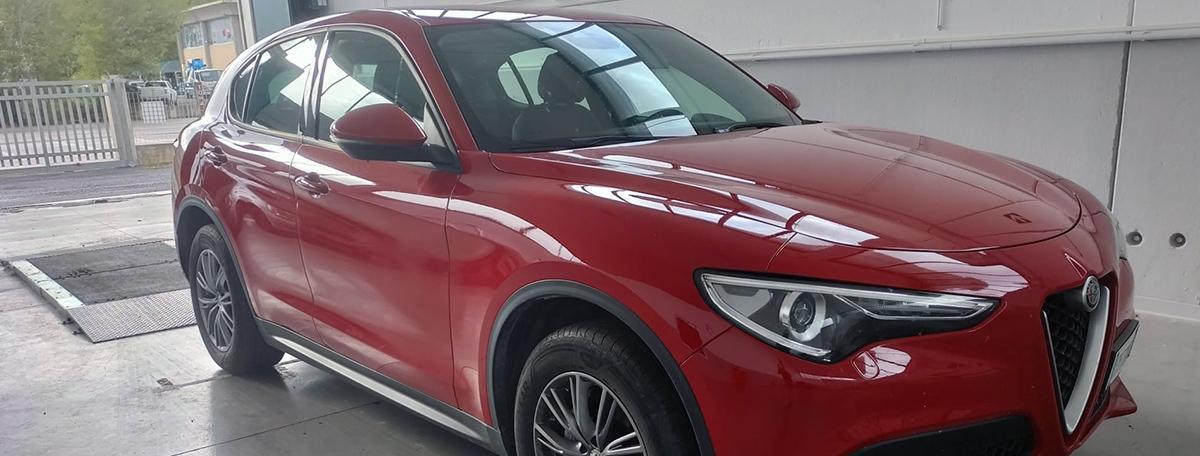 Automatic Alfa Romeo Stelvio rental in Città della Pieve